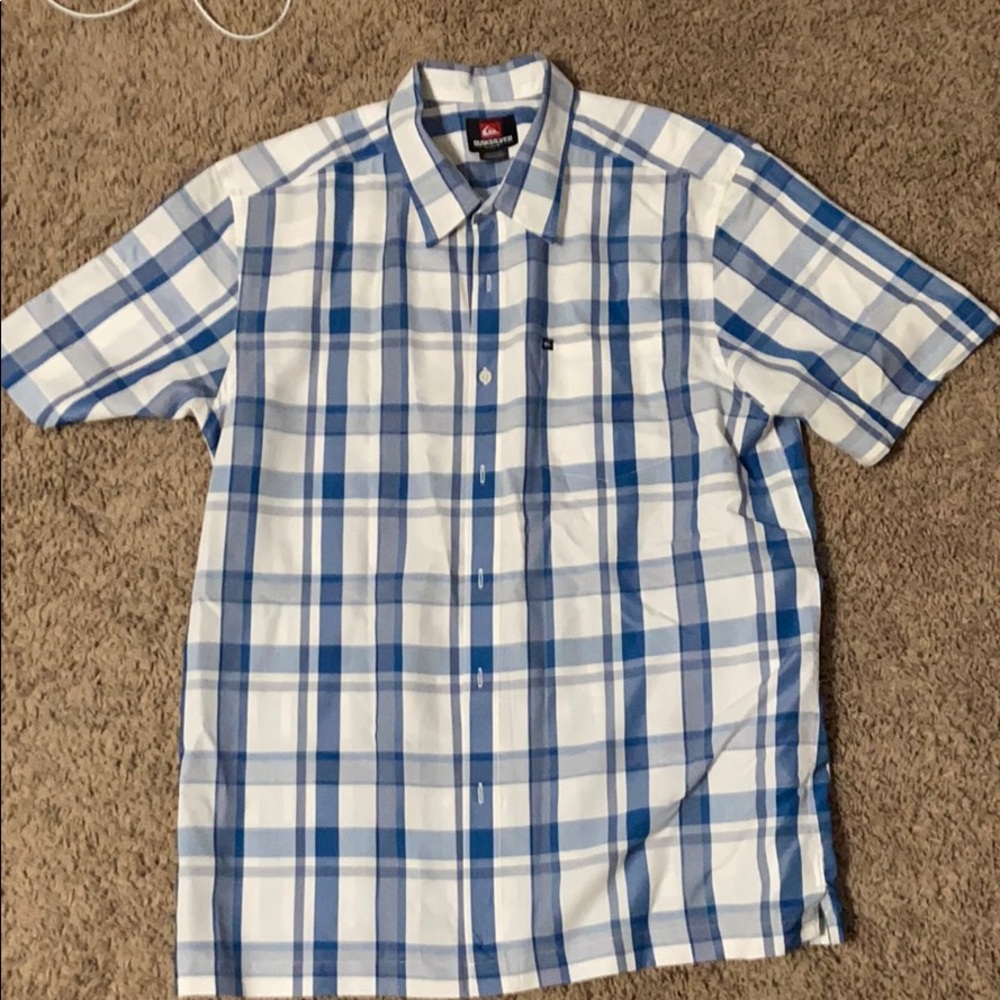 Quicksilver button down
